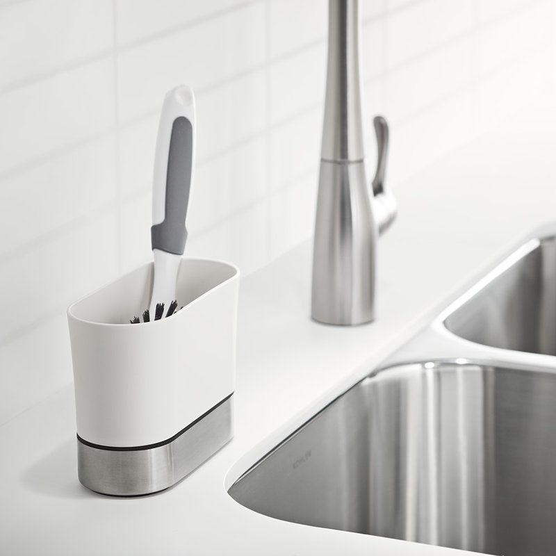 Brush Caddy, Stainless Steel