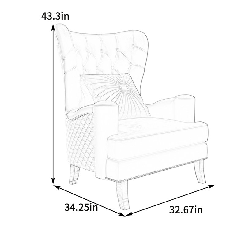 Fauteuil inclinable en similicuir Maksym, Similicuir orange Lakitra