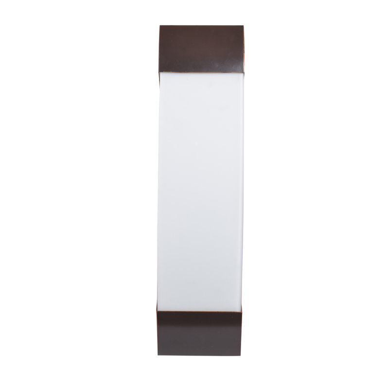 Éclairage de meuble-lavabo à del 1 lumière à luminosité réglable Albarado, Bronze