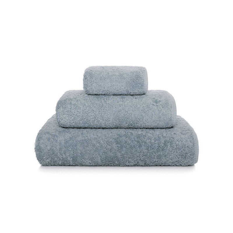 Long Double Loop Hand Towel, 18" W x 30" L, French Blue