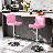 360° Swivel Counter Height Bar Stools, Faux Leather Adjustable Bar Chairs For Kitchen Or Home Bar-1984431839-1984431836