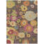 Tapis floral intérieur / extérieur lavable à la machine Chantille ACN2293-164418322