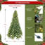 Sapin de Noël artificiel éclairé 90 pi Jahmi - support inclus-355964168