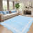 Scalloped Washable Rug Area Rugs for Living Room Modern Rugs Abstract Non-Slip Accent Carpet for Dining Room Home Office Bedroom-523035145-523035156