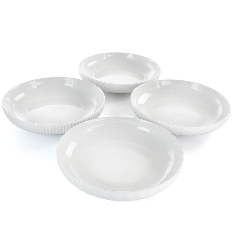 Latitude Run® Porcelain China Fruit Bowl