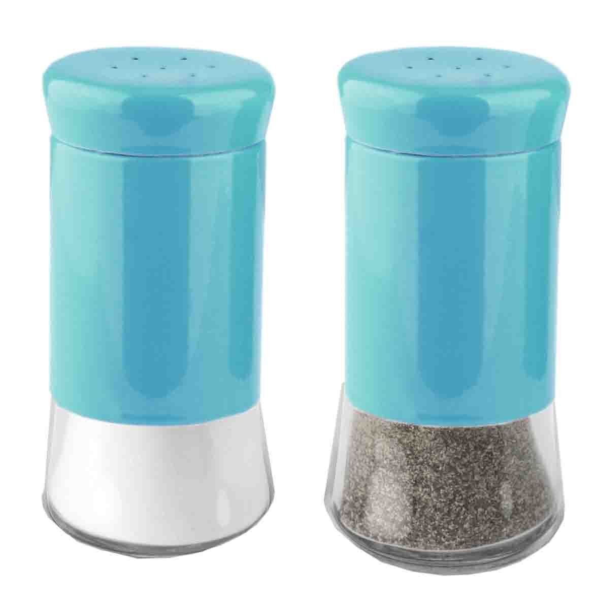 Home Basics 2 oz. Salt and Pepper Shaker, Clear, FOOD PREP