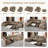 Chenille Boneless Modular Compression Sofa Sectional Sofa-702297768