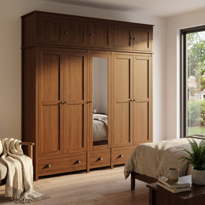 Armoire 86,7 po avec tablettes réglables Topazio