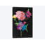 «Alpine Bouquet III», reproduction sur toile tendue en noir-27701718-72451325-72451326