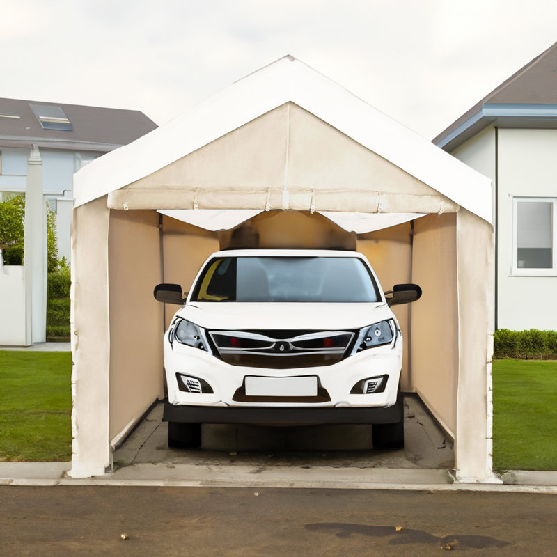 Caravan Canopy Mega Domain Carport 4 Sidewalls, (Sidewalls Only), Tan