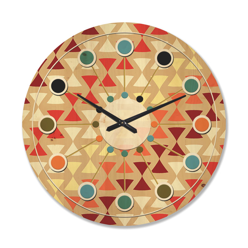 Horloge murale Triangular Design, Grand