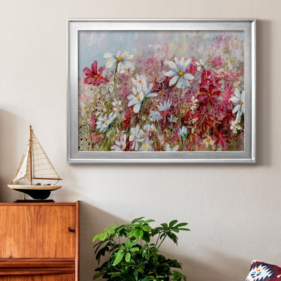 Wildflower France - Peinture sur toile encadrée