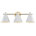 Or antique / blanc