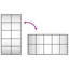 Mikayia Rectangular Metal Wall Mirror-269485671