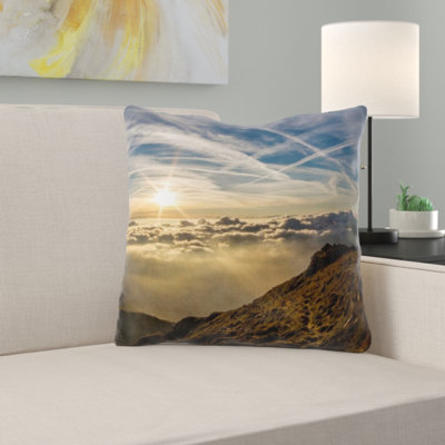 Microsuede Throw Pillow