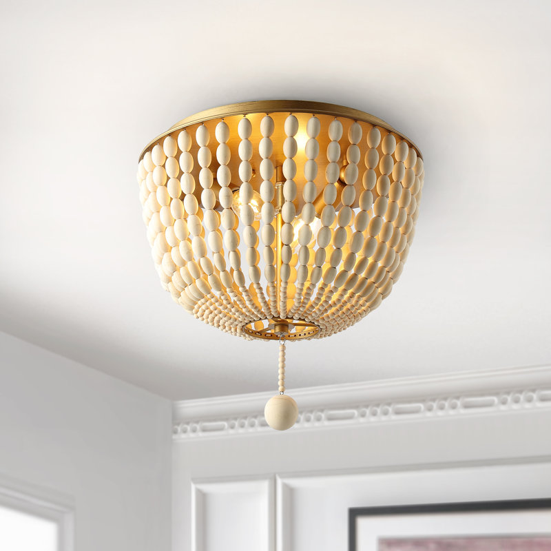 Wood Flush Mount