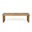 Banc en bois de 2 - naturel, caractéristique naturel 2 et solide