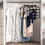 Velvet Pants Hangers 4-Layer for Jeans Trousers Belts Ties Towels (Set of 4)