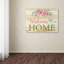 « welcome home 1 », art textuel sur toile tendue-31330684