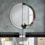Huldar Glass Flat Wall Mirror