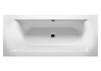 x Soaking Acrylic Bathtub, 80cm H x 180cm L x 87cm D