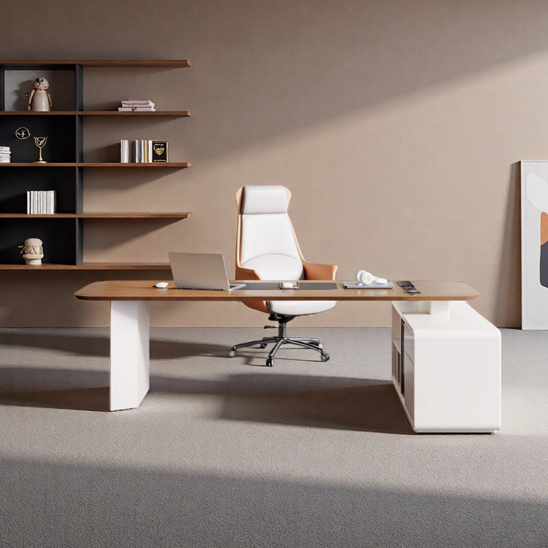 Premium Solid Wood Craftsmanship Desk