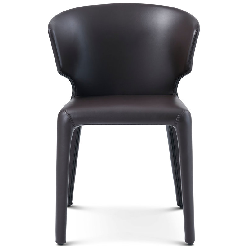 Milan Upholstered Dining Chair, Black