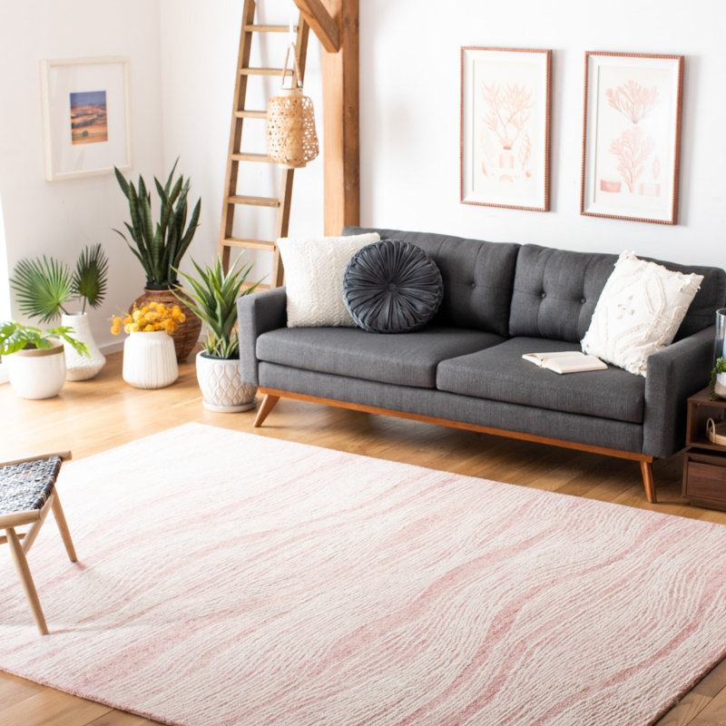 Tapis uni en laine et coton Ginsburg Metro, Rectangle 6 pi x 9 pi