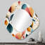 Miroir mural bohémien irrégulier Botanical Pastel-107230002