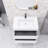 Lillyanah 30'' Single Bathroom Vanity with Solid Surface Top-1416375584-1416375588