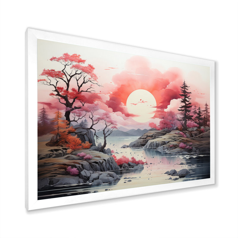 «Urban Escape I» sur toile, H 12 po x l 20 po x P 1 po, Cadre simple blanc