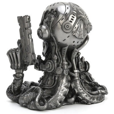 6.3 in L Roboctopus, Poly Resin