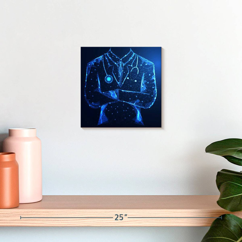 Digital Doctor, 10" H x 10" W