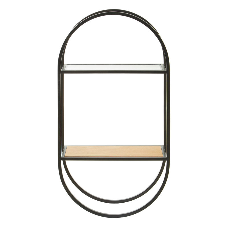 Shreya 2 Piece Oval Accent Shelf
