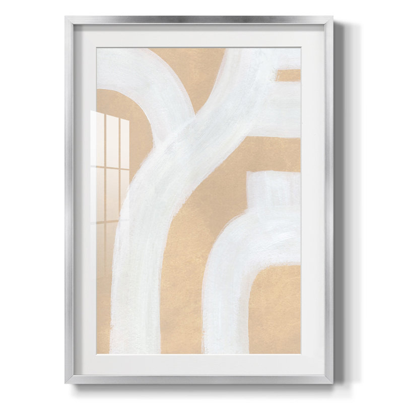 Neutral Winding Paths I -Framed Print