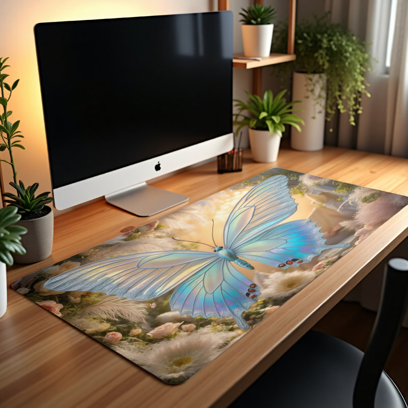 Polyester Desk Pad, 31.5x15.5