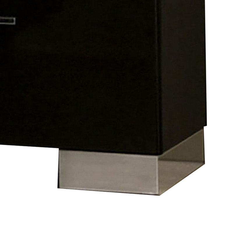 Jahniel 15.38'' W Solid Wood Nightstand