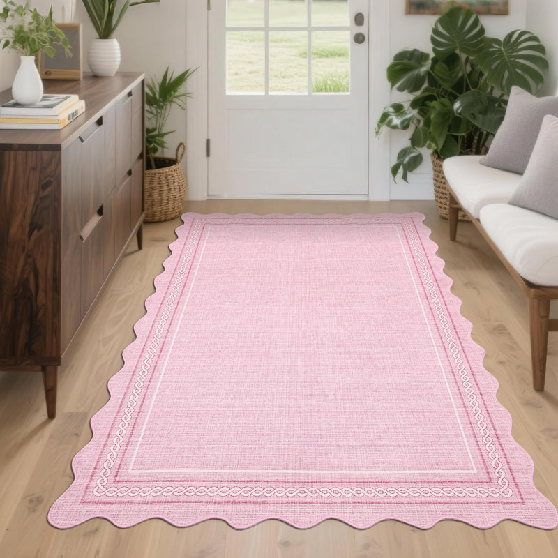 Area Rug, Pink, Rectangle 160 x 230 cm