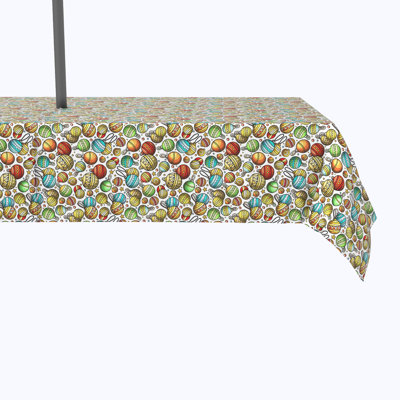 Dunwell Geometric Christmas Tablecloth