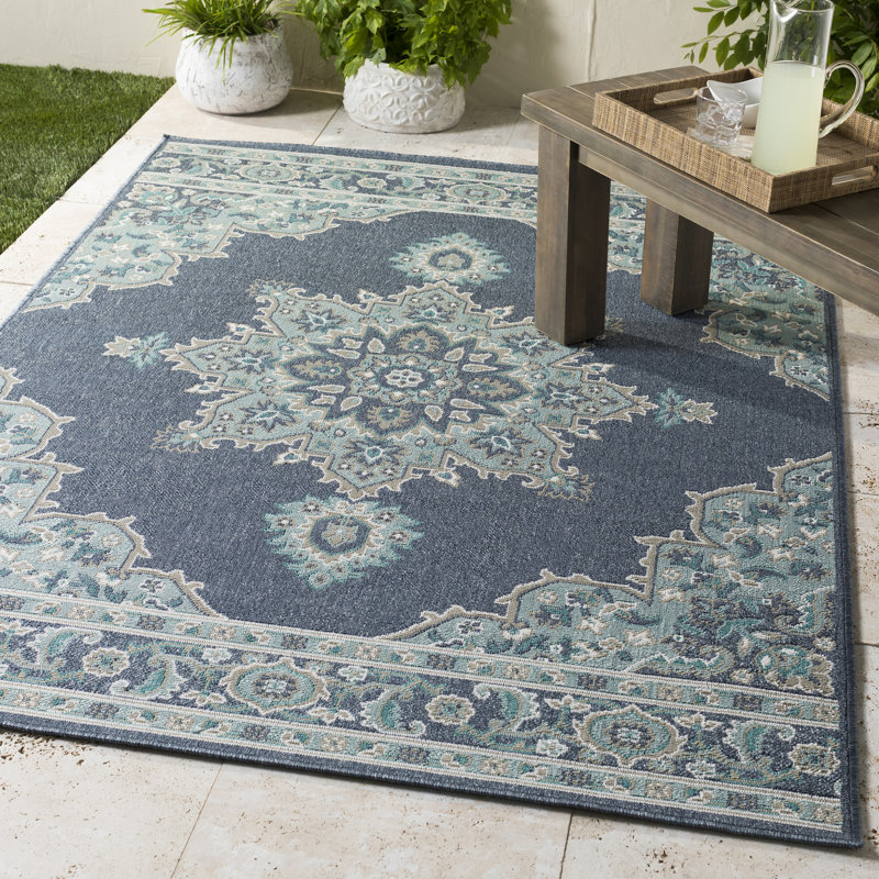 Cora Oriental Indoor / Outdoor Rug, Rectangle 8'9" x 12'9"