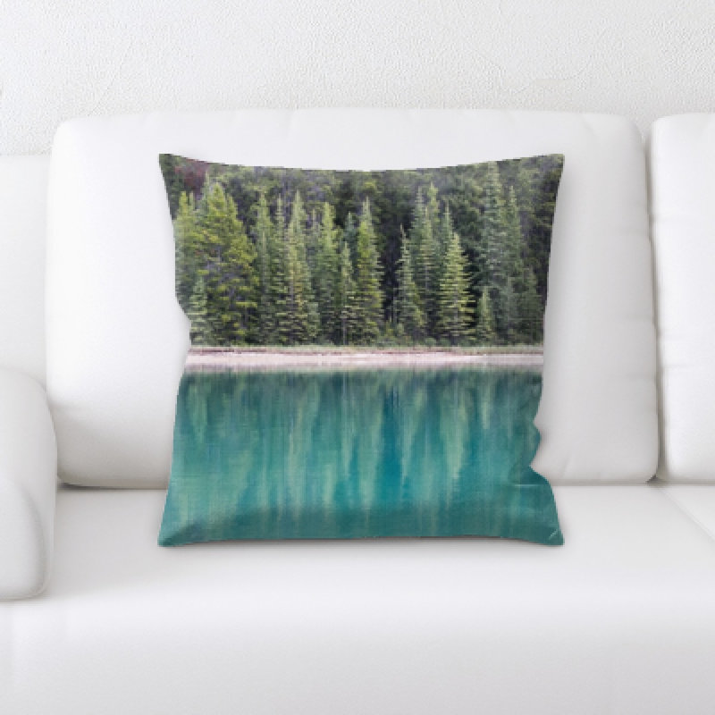 Microsuede Throw Pillow