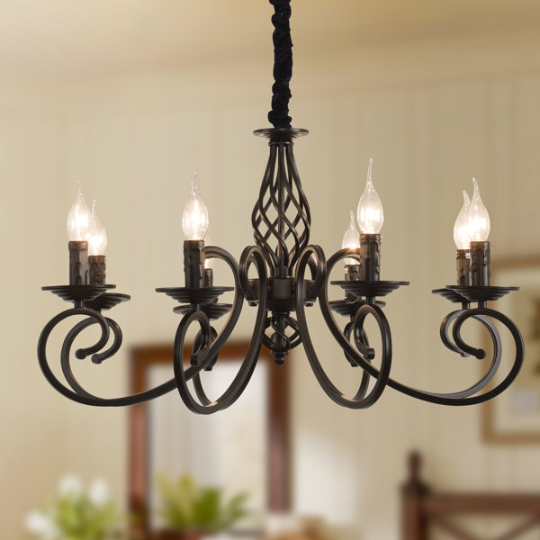 Alcott Hill® Rustic 8 - Light Dimmable Empire Chandelier & Reviews 