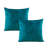 Textured Velvet Euro Reversible Pillow Cover-278113678