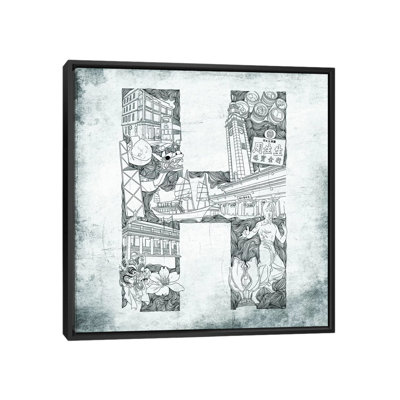 "Hong kong" par Sasha, impression sur toile