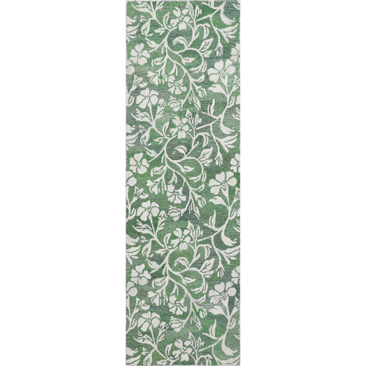 Florals Camellia Hand Tufted Indoor/Outdoor Rug