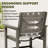 7-Piece HDPE Outdoor Dining Table Sets With Dining Table-71821213