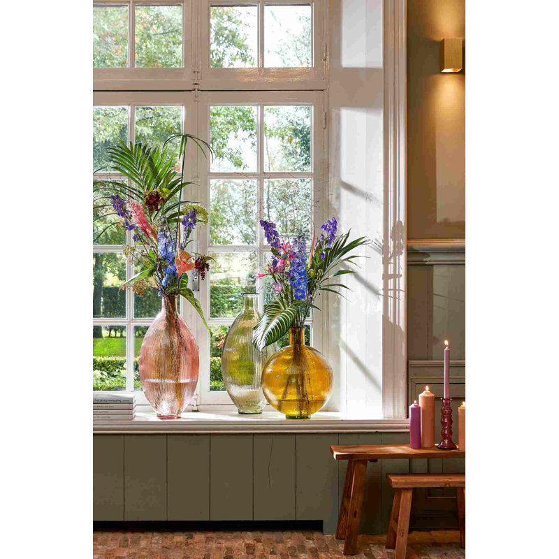 Alkes Glass Table Vase