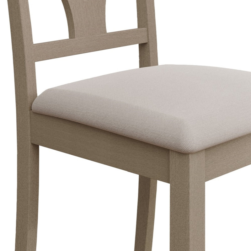 Rashika 4 - Person Pedestal Dining Set, Beige, Beige