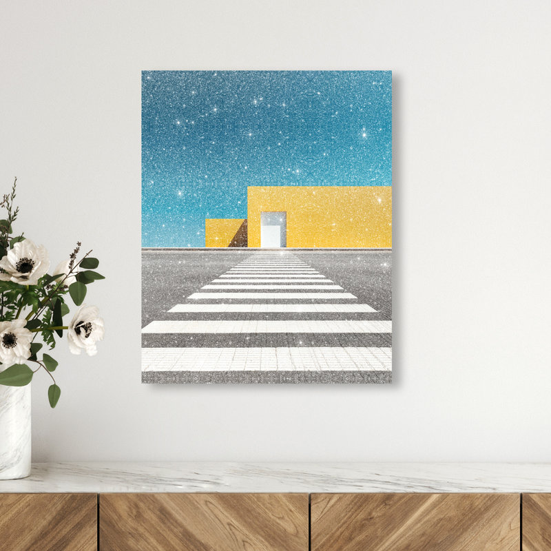 Hue Crossing II Print by Oliver Gal, 24"H x 20"W, Gallery Wrapped