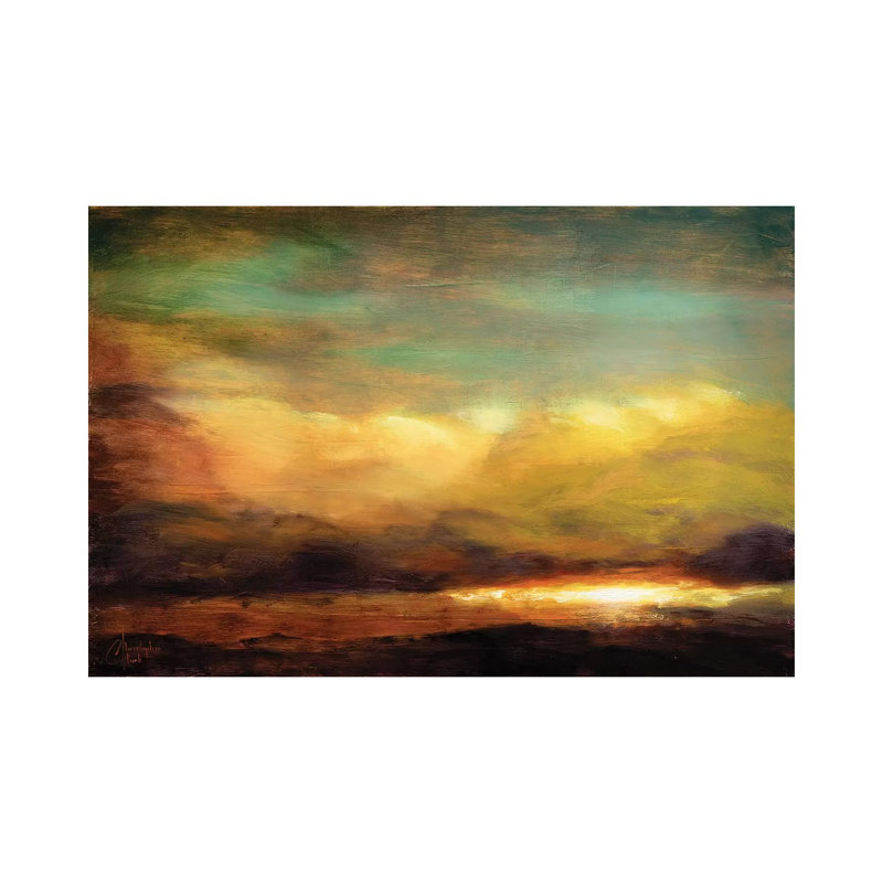 Cloudscape II 1 Piece Wrapped Canvas Wall Art, 20.32 cm H x 30.48 cm W